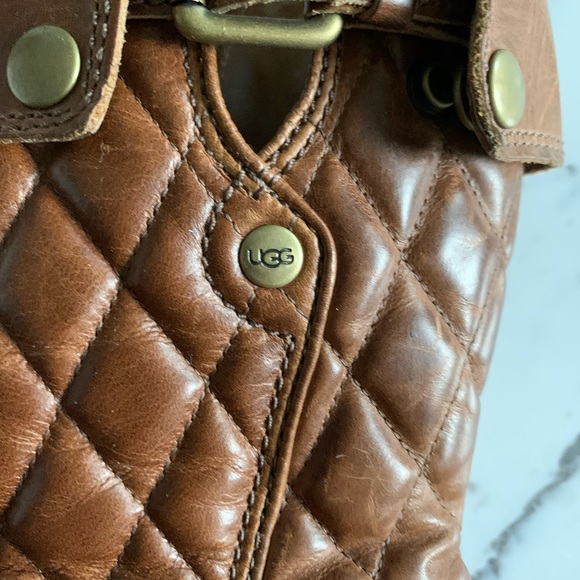 UGG Quilted Conor Fawn Boots 6 - Picture 3 of 16